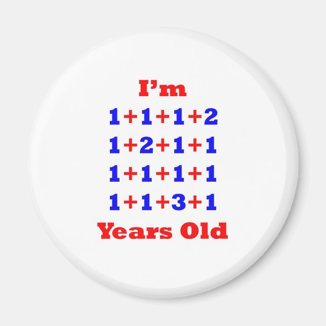 Aimant 20 ans ! (Devant)