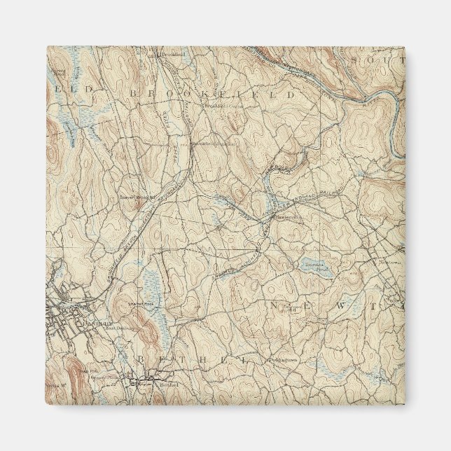Aimant 24 feuille Danbury (Devant)