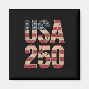 Aimant 250 Ans De Liberté Américaine 1776–2026 Patriotiqu