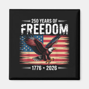 Aimant 250e anniversaire américain 2026 ans de liberté 