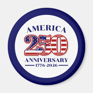 Aimant 250e anniversaire USA Patriotique   1776–2026