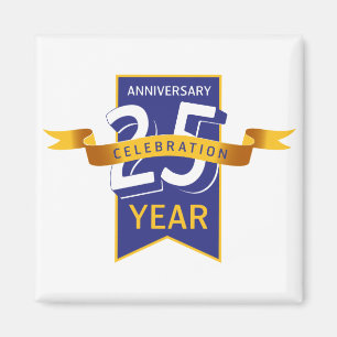 Aimant 25 e anniversaire