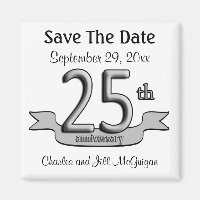 25e anniversaire Enregistrer la date Favoris de la