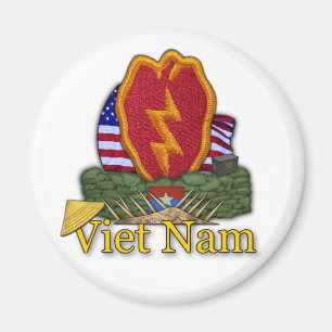 Aimant 25e division d'infanterie vietnam vc rvn vets Magn