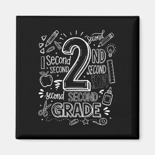 Aimant 2e année pour les garçons rentrée scolaire premier