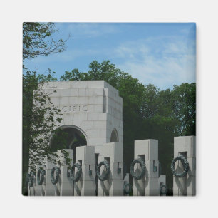 Aimant 2ÈME GUERRE MONDIALE Memorial Wreath II à Washin