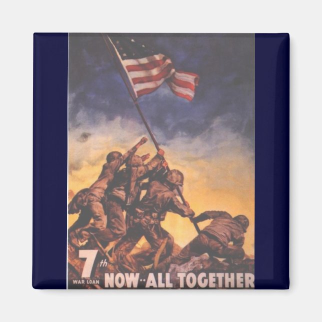 AIMANT 2ÈME GUERRE MONDIALE USMC 9 (Devant)