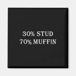 Aimant 30% Étalon 70% Muffin Citations drôles de la Saint