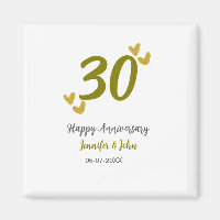 30e anniversaire heureux couple de mariages gris d