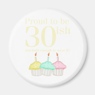 Aimant 30ème Anniversaire