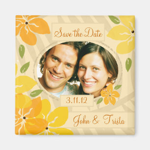 Aimant 311-TROPICAL SAUVENT L'ORANGE de DATE