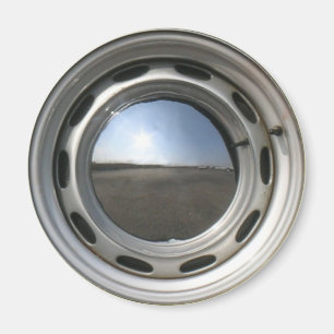 Aimant 356 Roue de voiture classique (jante) avec casquet
