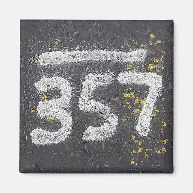 Aimant 357 Mason's and Angel Number (Devant)