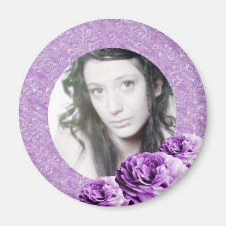 Aimant 3 Roses/Photo