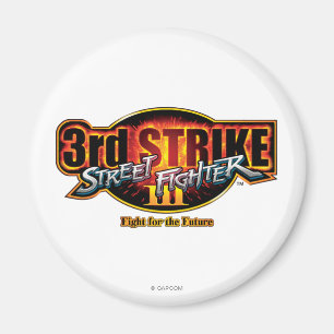 Aimant 3ème logo de grève de Street Fighter III