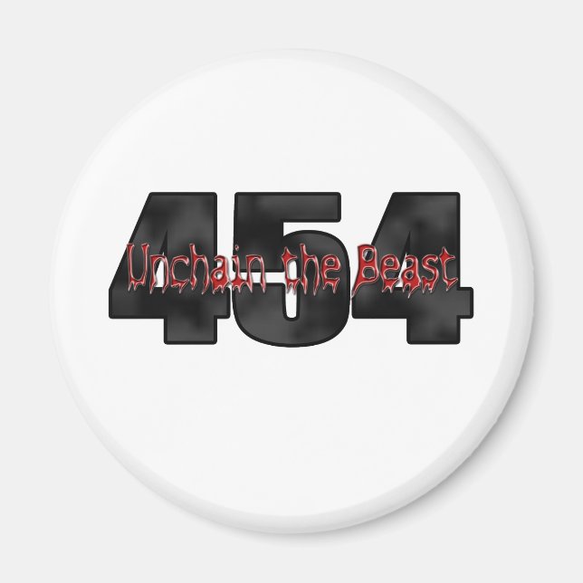 Aimant 454 Big Block Beast (Devant)