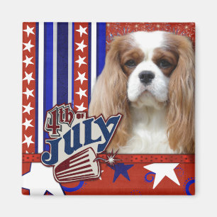 Aimant 4 juillet pétard - cavalier - Blenheim
