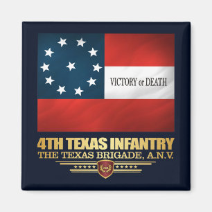 Aimant 4ème Infanterie du Texas