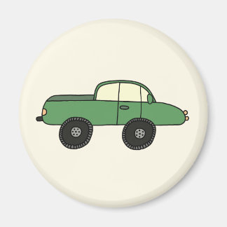 Aimant 4x4 vert