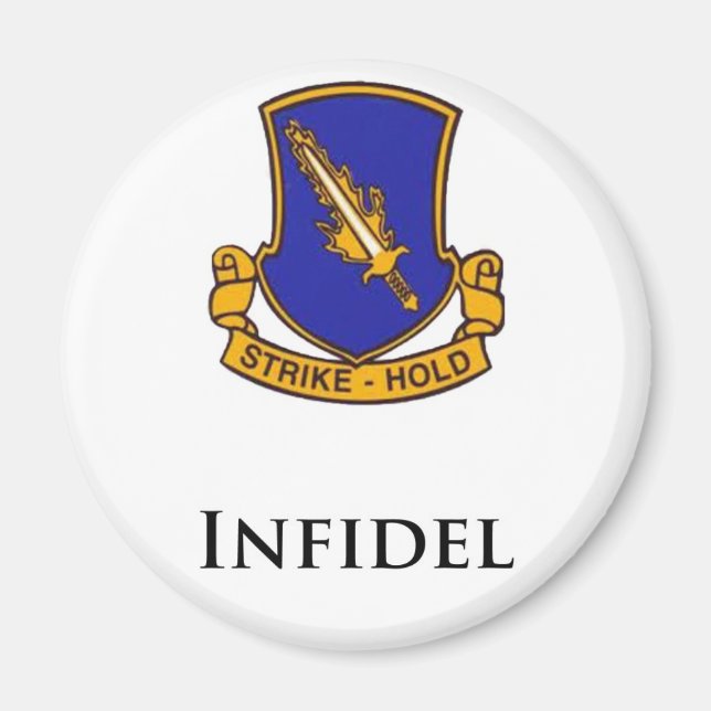 Aimant 504e PIR- Infidel (Devant)