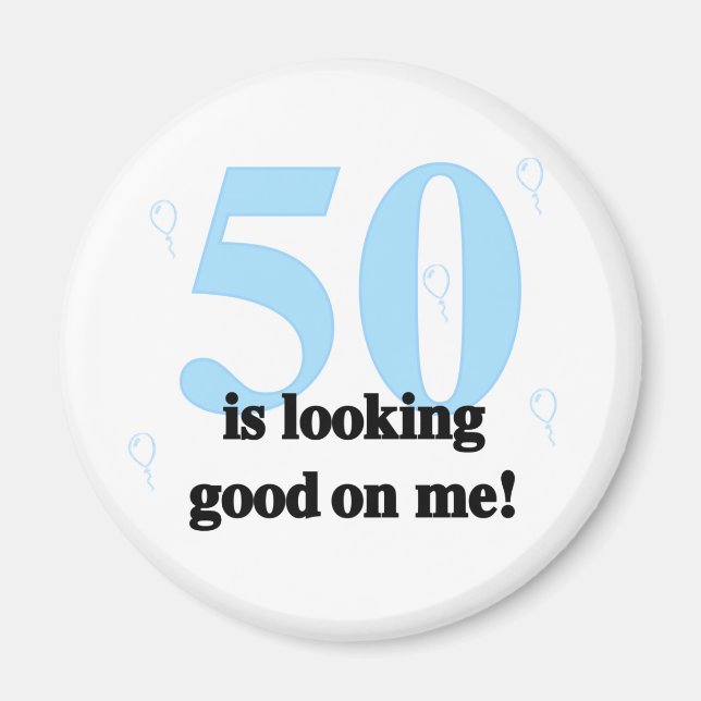 Aimant 50 est beau sur moi (Devant)