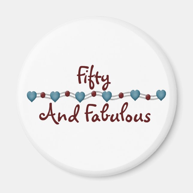 Aimant 50 et fabuleux (Devant)