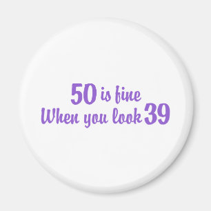 Aimant 50e anniversaire