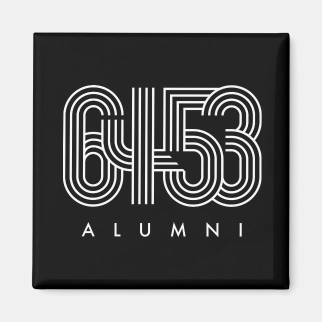 Aimant 6453 ALUMNI (Devant)