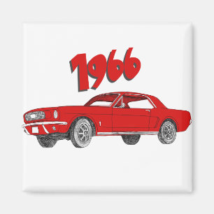 Aimant 66 mustang