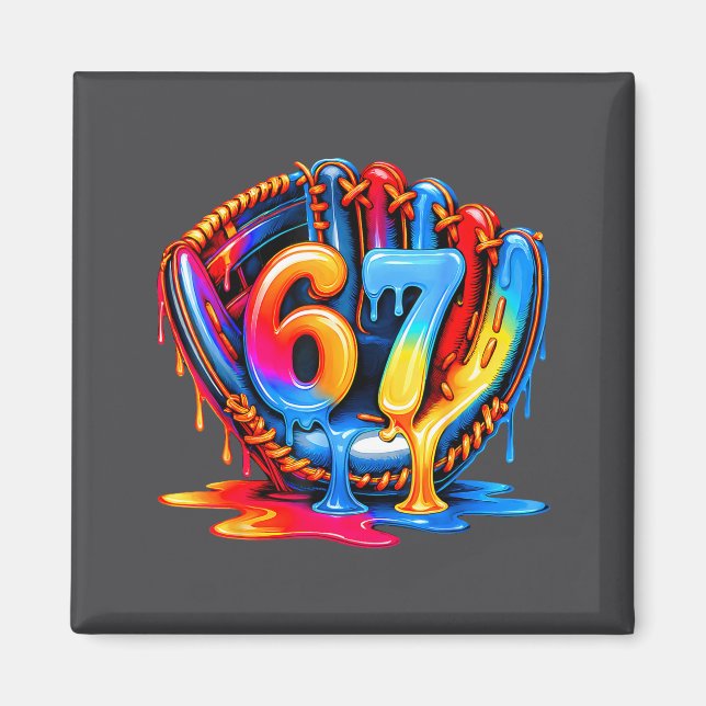 Aimant 67 Drip Baseball Life Style 101 Apparel Youth Drip (Devant)