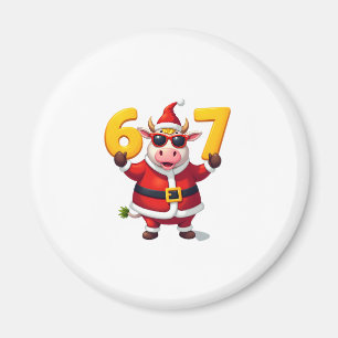 Aimant 67 Licorne de Noël 6 7 Mème pour filles enfants dr