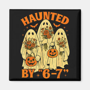 Aimant 67 Mème Fantôme Halloween Drôle Six Sept Gen Tenda