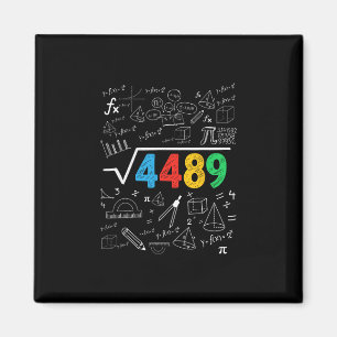 Aimant 67 Meme Racine Carrée 4489 Argot Six Sept Prof De