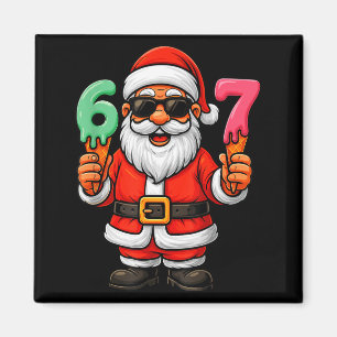 Aimant 67 Noël Drôle Six Sept Glace Meme 67 Noël