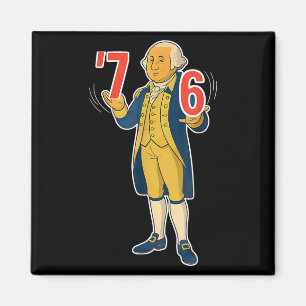 Aimant 67 Six Seven Drôle George Washington Meme 