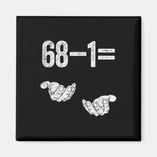 Aimant 67 Six Seven Mathématiques Mathématiques Brainrot 