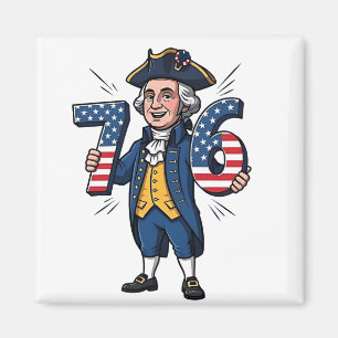 Aimant 6-7 7-6 George Washington Six Sept Mèmes 67 Tendan