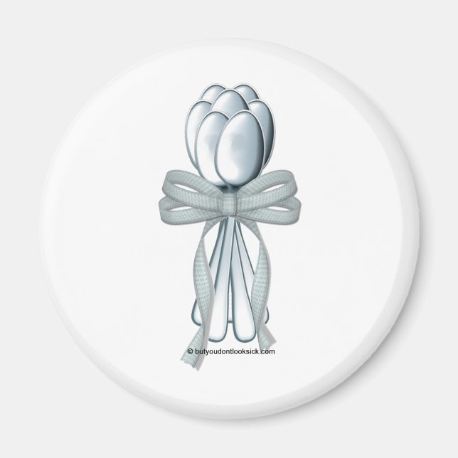 Aimant 7e anniversaire (Devant)