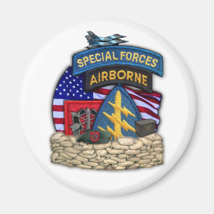 Aimant 7e vétérans du groupe des forces spéciales vétéran
