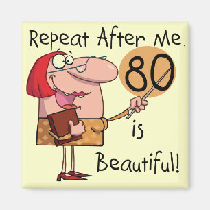 Aimant 80 est de beaux T-shirts et cadeaux