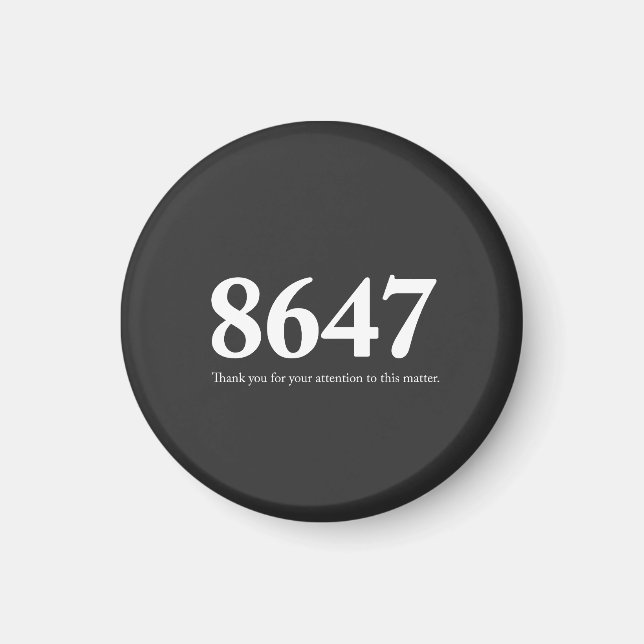 AIMANT 8647  (Devant)