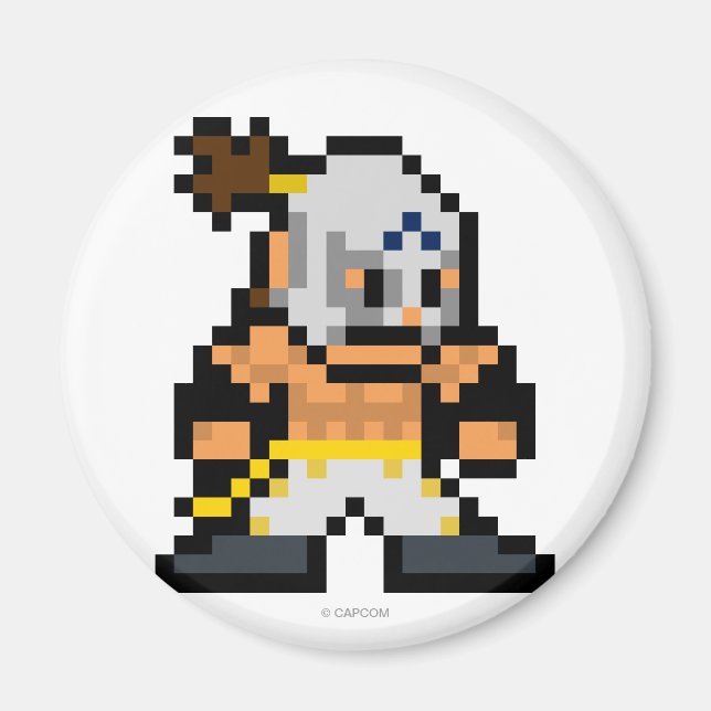 Aimant 8 bits El Fuerte (Devant)