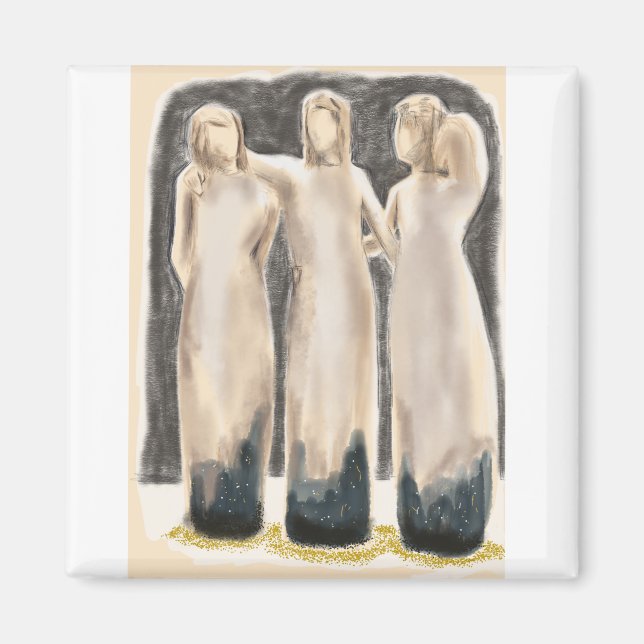 Aimant 8-Trois Soeurs (Devant)