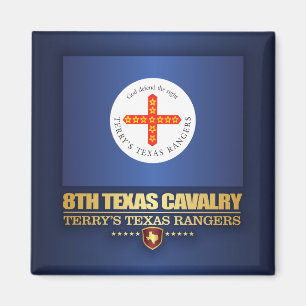 Aimant 8ème Cavalerie du Texas