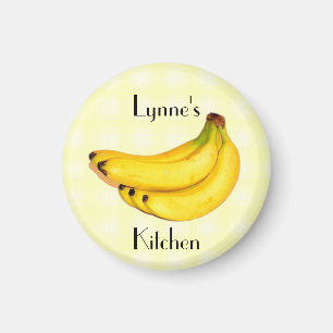 Aimant à banane personnalisé