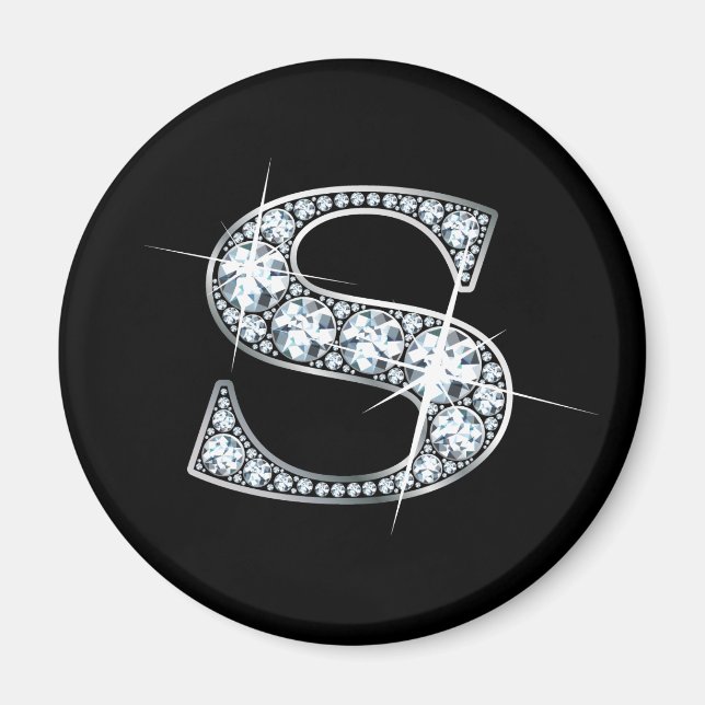 Aimant à bille de diamant "S" (Devant)