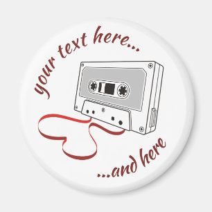 Aimant à cassette audio