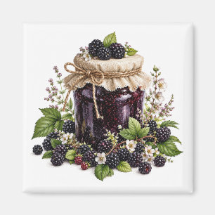 Aimant à confiture de mûre