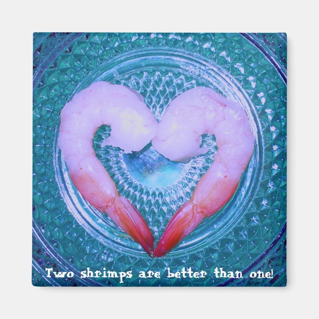 Aimant à deux crevettes (Devant)