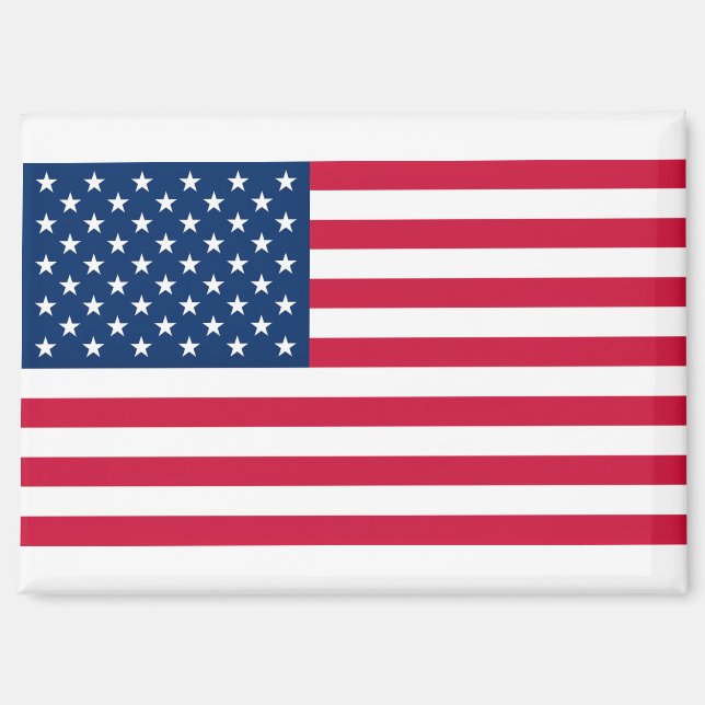 Aimant à drapeau américain (Recto)